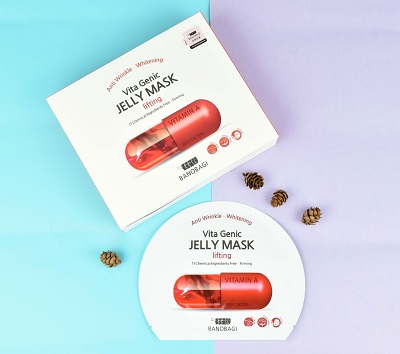Mặt Nạ BNBG Dưỡng Sáng Da Vitamin C Vita Genic Whitening Jelly Mask