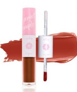 Combo 2 Son Kem Lì 2 Đầu LEMONADE 01 Sugar + 05 Tea Perfect Couple Lip